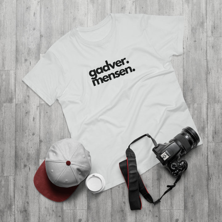 "Gadver. Mensen." T-shirt. Heren - Wit