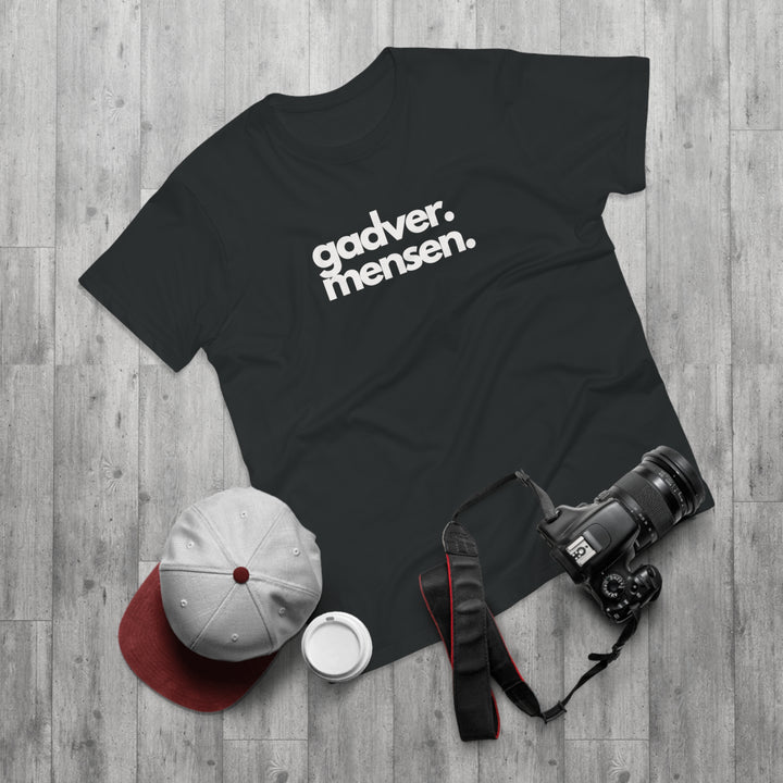 "Gadver. Mensen." T-shirt. Heren - Zwart