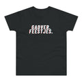 "Gadver. Feestjes." T-shirt. Heren - Zwart