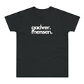 "Gadver. Mensen." T-shirt. Heren - Zwart