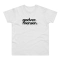 "Gadver. Mensen." T-shirt. Heren - Wit